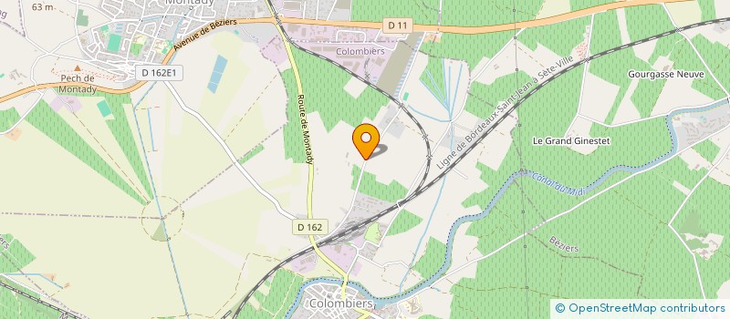 localisation de l'entreprise LE POTAGER DE COLOMBIERS à COLOMBIERS