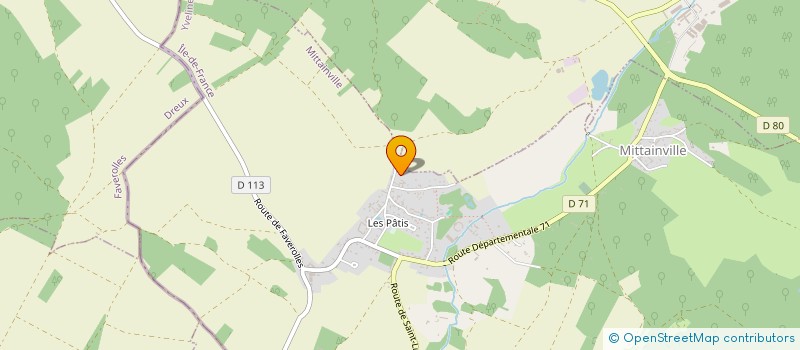 localisation de l'entreprise LE POTAGER DE L EPINAY à ORCEMONT