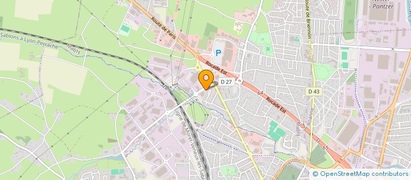 localisation de l'entreprise LE POTAGER DE MABLY à MABLY