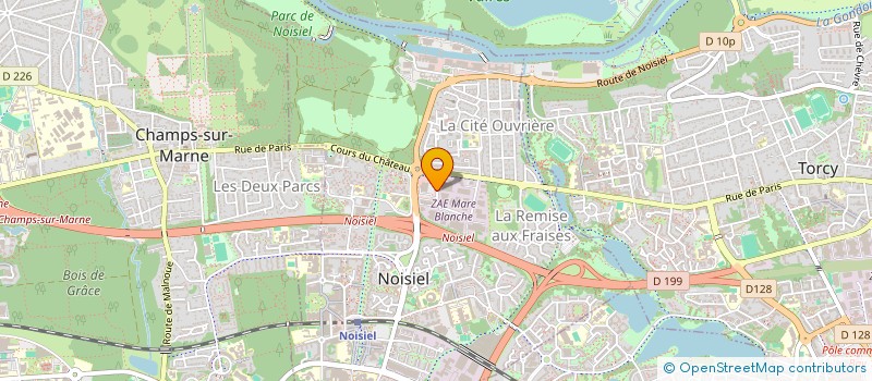 localisation de l'entreprise LE POTAGER DE NOISIEL à NOISIEL