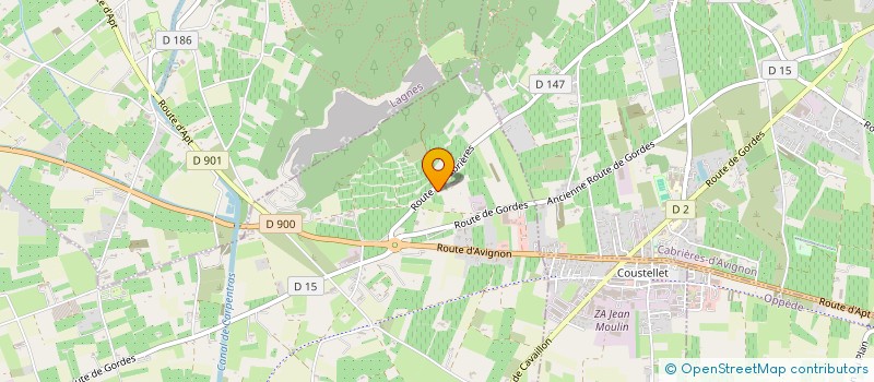 localisation de l'entreprise LE POTAGER DE SAINT PEYRE  ROBION