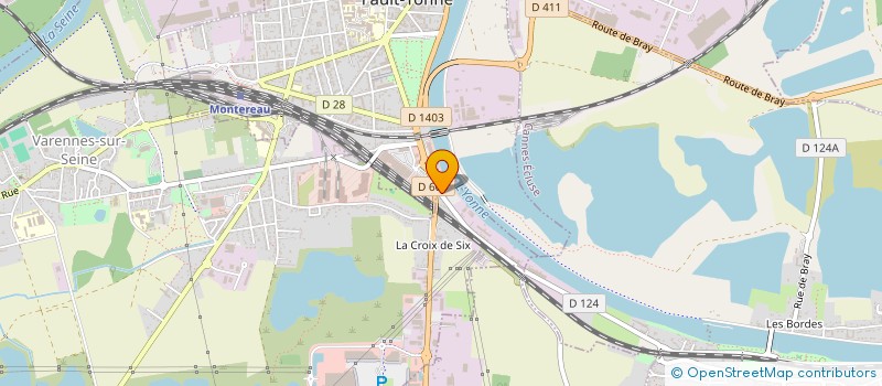 localisation de l'entreprise LE POTAGER DE VARENNES SUR SEINE à VARENNES-SUR-SEINE