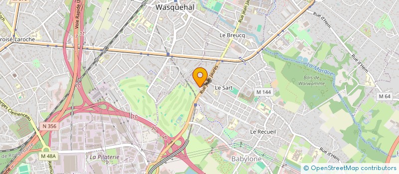 localisation de l'entreprise LE POTAGER DE VILLENEUVE D'ASCQ à VILLENEUVE-D'ASCQ
