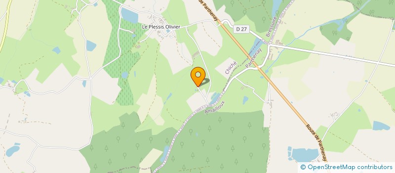 localisation de l'entreprise LE POTAGER DU PAYSAN  FAYE L'ABBESSE