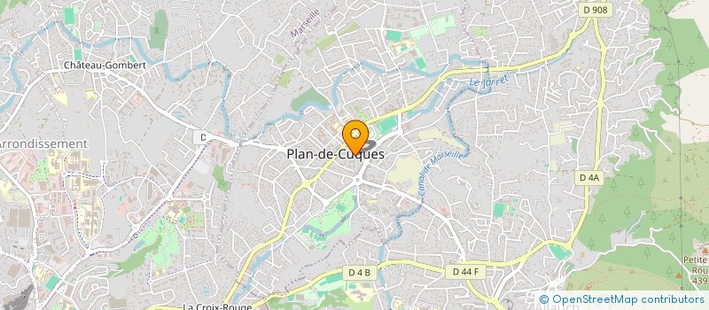 localisation de l'entreprise LE POTAGER DU SOLEIL à PLAN-DE-CUQUES