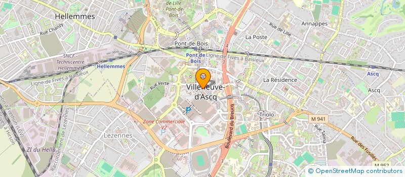 localisation de l'entreprise LE POTJ à LILLE