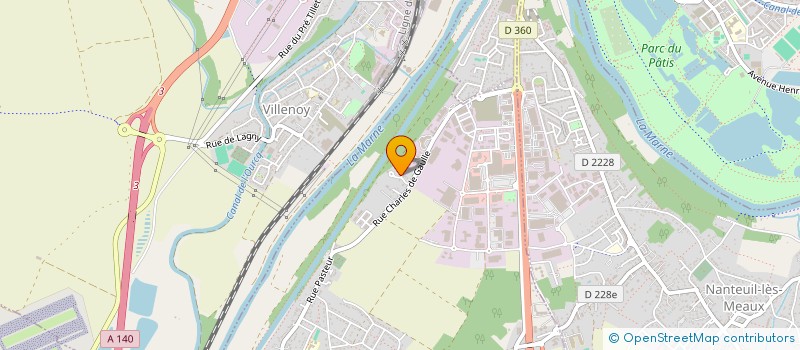 localisation de l'entreprise LE POUCHKINE à MEAUX