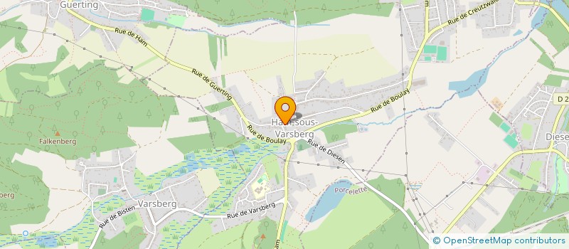 localisation de l'entreprise LE POUGET  VARSBERG