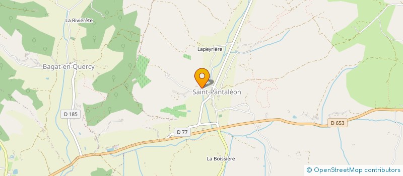 localisation de l'entreprise LE POUJOL  BARGUELONNE-EN-QUERCY