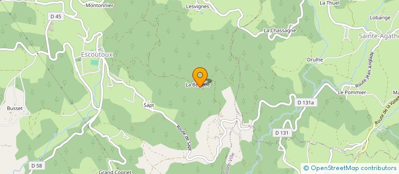 localisation de l'entreprise LE POULAILLER  DORAT