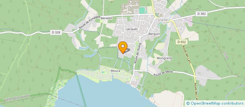 localisation de l'entreprise LE POULAILLER à VIELLE-SAINT-GIRONS