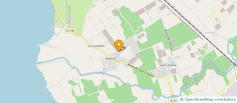 localisation de l'entreprise LE POULAILLER BERRATIN à BERRE L'ETANG
