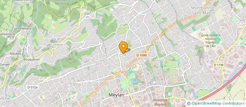 localisation de l'entreprise LE POULAILLER DES ALPES  MEYLAN