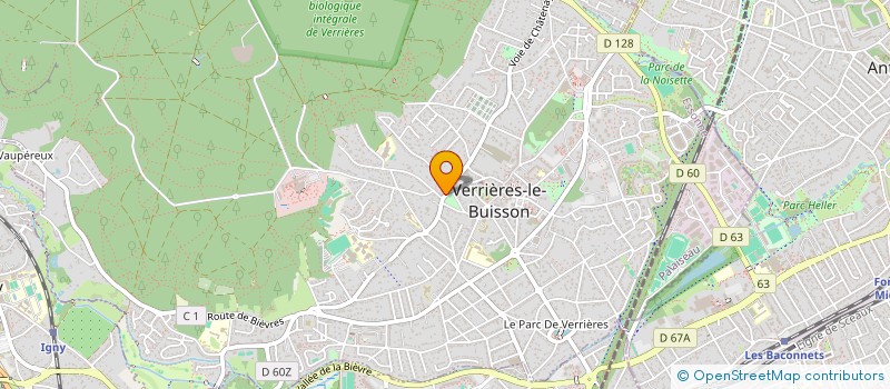 localisation de l'entreprise LE POULINAT à VERRIERES-LE-BUISSON
