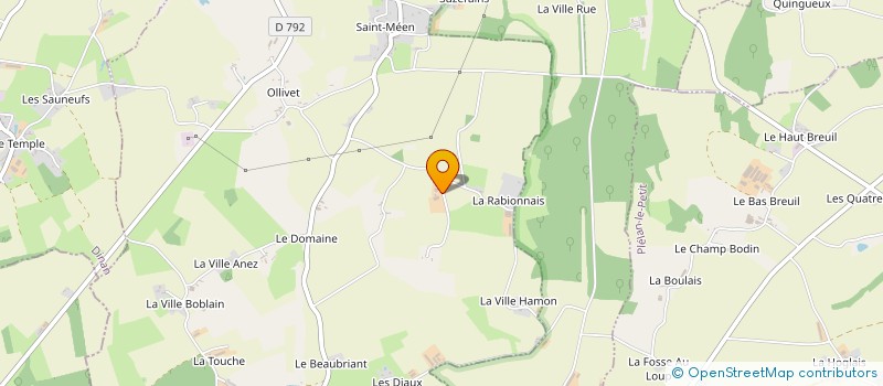 localisation de l'entreprise LE POULIQUEN-LES COMMUNS à BOURSEUL