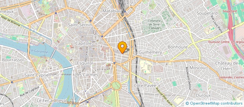localisation de l'entreprise LE POULPE BLEU à TOULOUSE