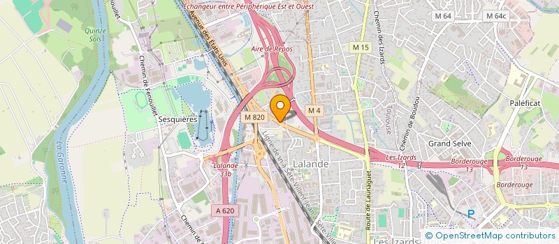 localisation de l'entreprise LE POULPE EN FOLIE à TOULOUSE