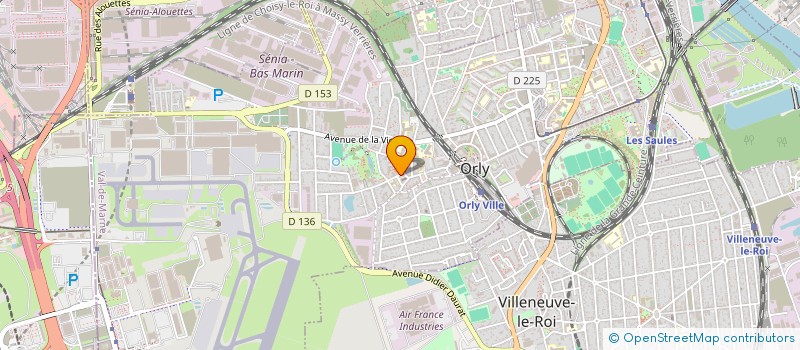 localisation de l'entreprise LE POULPE GSM à ORLY