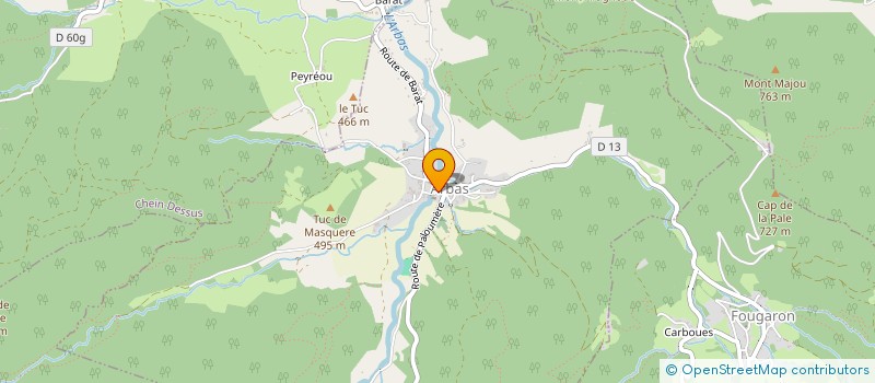 localisation de l'entreprise LE POUMARO  SENGOUAGNET