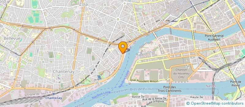 localisation de l'entreprise LE POUPOUPIDOU à NANTES