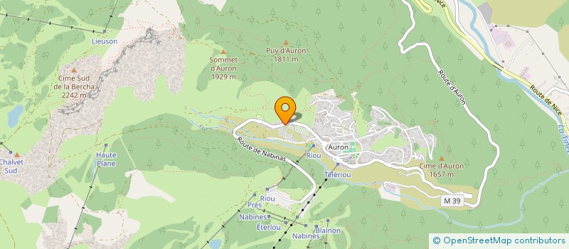 localisation de l'entreprise LE POURQUOI PAS  SAINT-ETIENNE-DE-TINEE