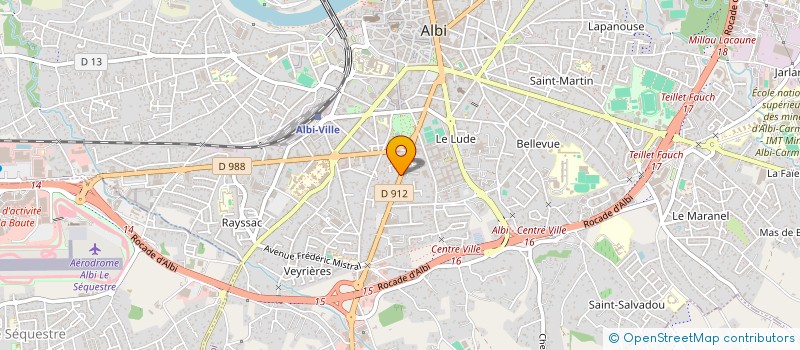 localisation de l'entreprise LE POURQUOI PAS à ALBI