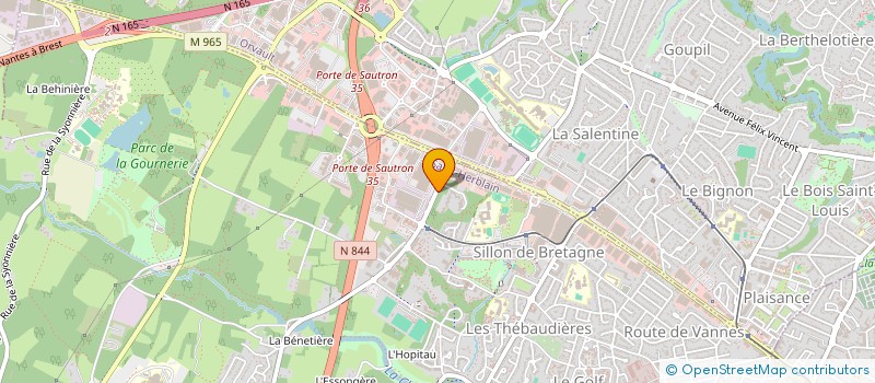 localisation de l'entreprise LE POUVOIR DE L'INNOVATION  SAINT-HERBLAIN