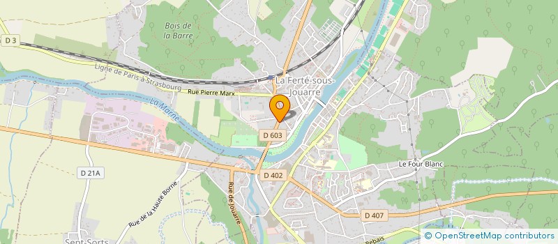localisation de l'entreprise LE POUVOIR DE LA FEMME à LA FERTE-SOUS-JOUARRE