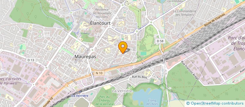 localisation de l'entreprise LE POUVOIR DES TROIS  ELANCOURT