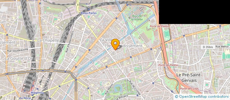 localisation de l'entreprise LE POUZZOULOU  PARIS