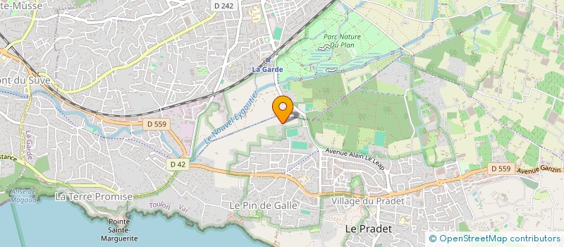 localisation de l'entreprise LE PRADET AUTREMENT  LE PRADET