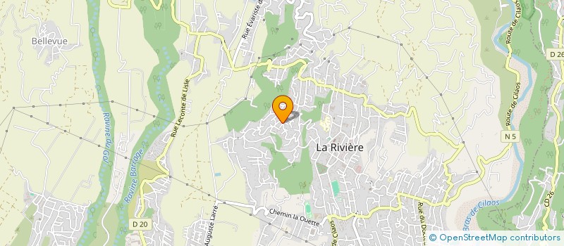 localisation de l'entreprise LE PRADO  SAINT-LOUIS