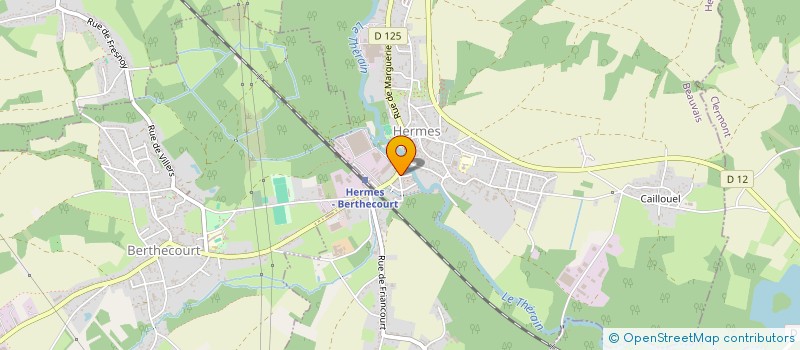 localisation de l'entreprise LE PRADO  HERMES