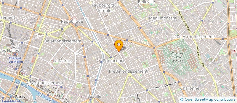 localisation de l'entreprise LE PRADO  PARIS