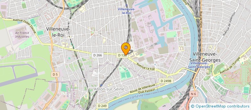 localisation de l'entreprise LE PRAT DE BOUC  VILLENEUVE-LE-ROI