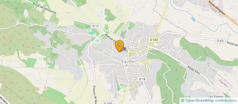 localisation de l'entreprise LE PRE 2  EGUILLES