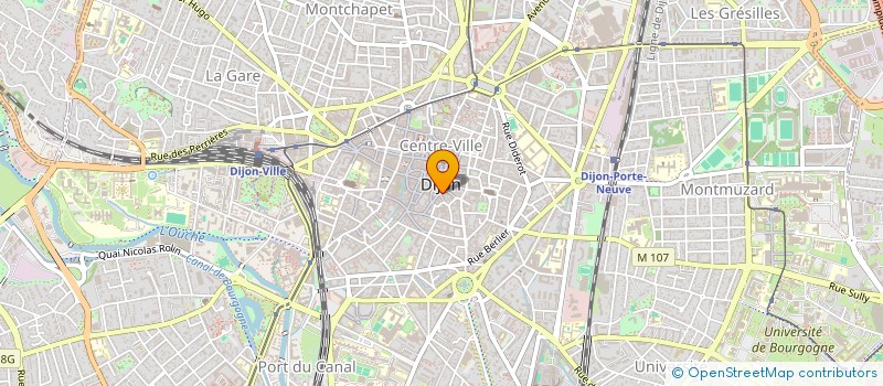 localisation de l'entreprise LE PRE AUX CLERCS à DIJON