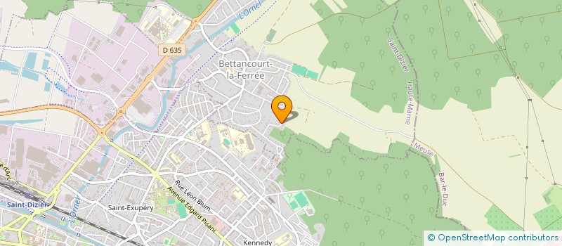 localisation de l'entreprise LE PRE CARRE à BETTANCOURT-LA-FERREE