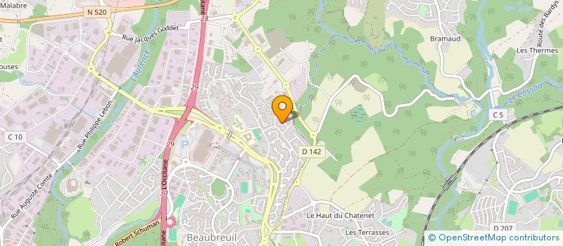 localisation de l'entreprise LE PRE CARRE SOLIDAIRE à LIMOGES