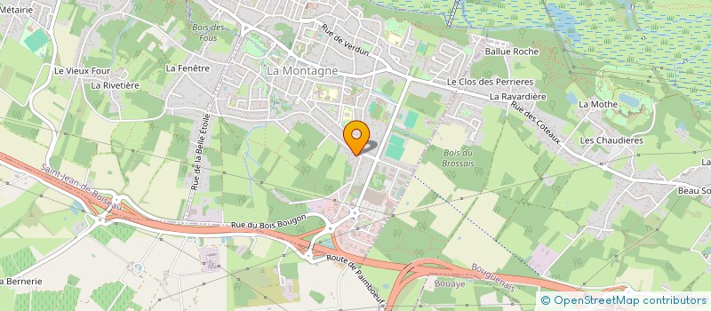 localisation de l'entreprise LE PRE COMMUN SAS COOPERATIVE A CAPITAL VARIABLE  LA MONTAGNE