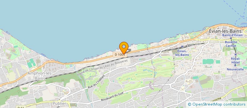 localisation de l'entreprise LE PRE CURIEUX  PUBLIER