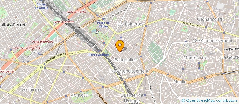 localisation de l'entreprise LE PRE D'EAU  PARIS