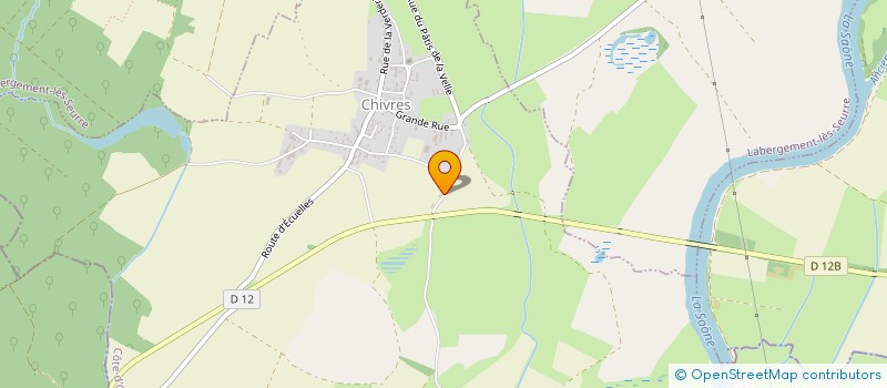 localisation de l'entreprise LE PRE DE CHARDOR  LABERGEMENT-LES-SEURRE