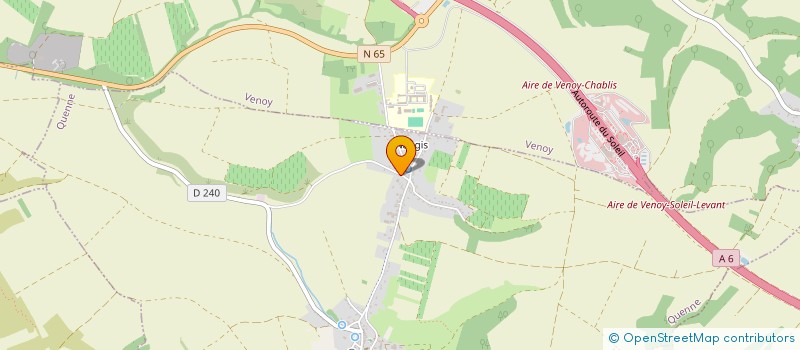 localisation de l'entreprise LE PRE DE L EGLISE à MONETEAU