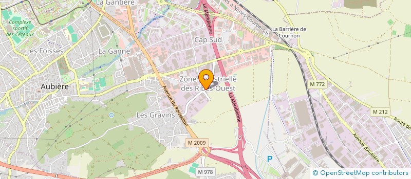 localisation de l'entreprise LE PRE DE SARLIEVE  AUBIERE