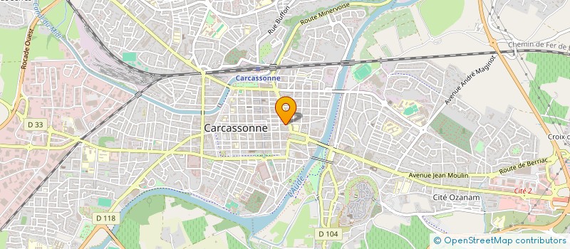 localisation de l'entreprise LE PRE DES FEES à CARCASSONNE