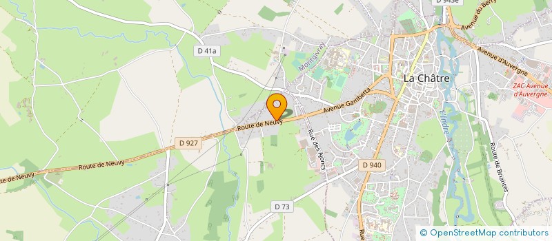 localisation de l'entreprise LE PRE DU MOU IN A VENT à LE MAGNY
