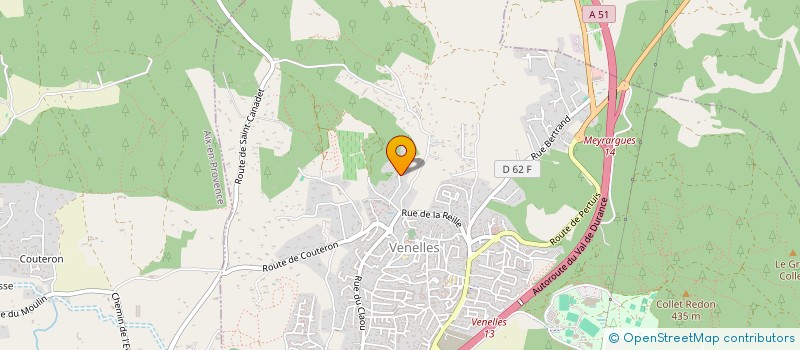 localisation de l'entreprise LE PRE DU PERTUIS  VENELLES