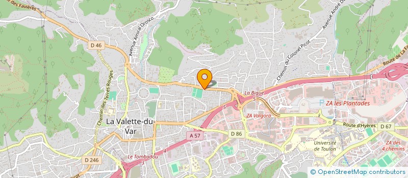 localisation de l'entreprise LE PRE EN BULLES à LA VALETTE-DU-VAR