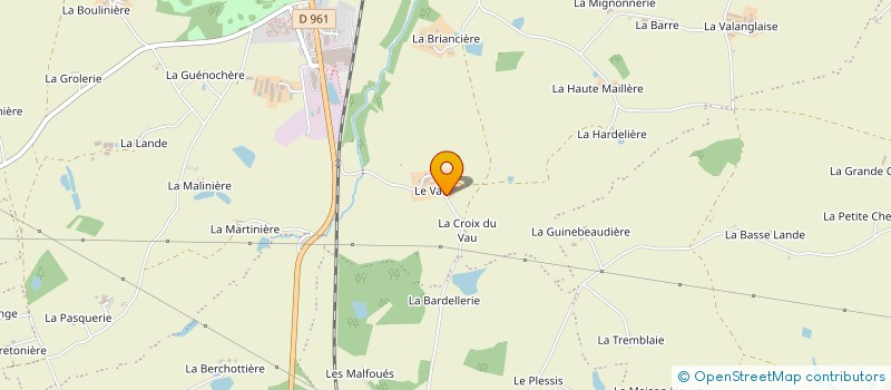 localisation de l'entreprise LE PRE EN SCENE  CHEMILLE-EN-ANJOU